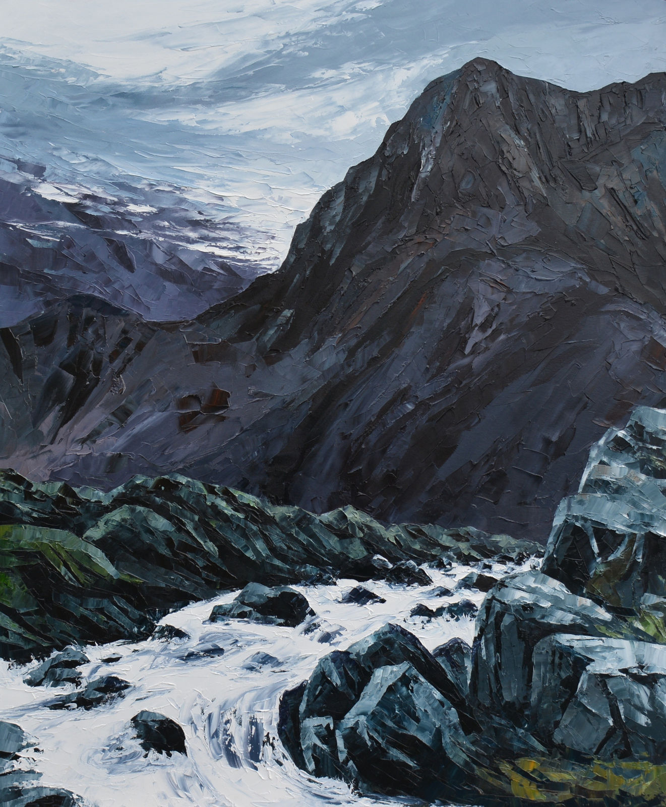 Gwyn Roberts, Cwm Idwal, Gaeaf / Cwm Idwal, Winter
