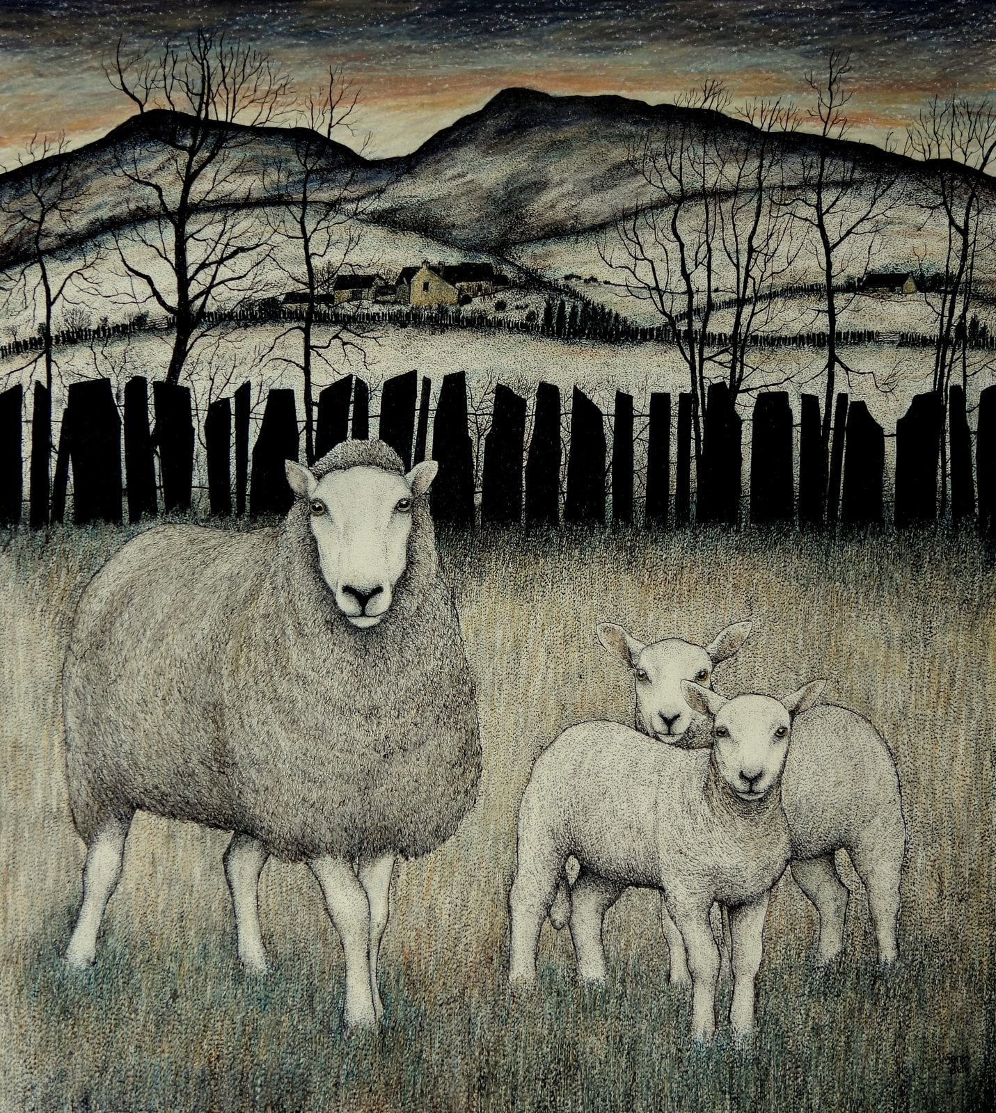 Seren Bell, Slate Fence