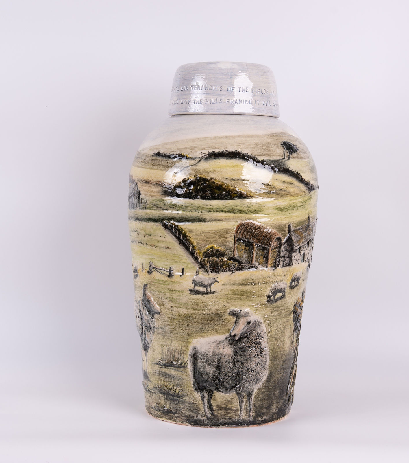 Helen Gittins, The Face (After R. S. Thomas 'Prytherch)