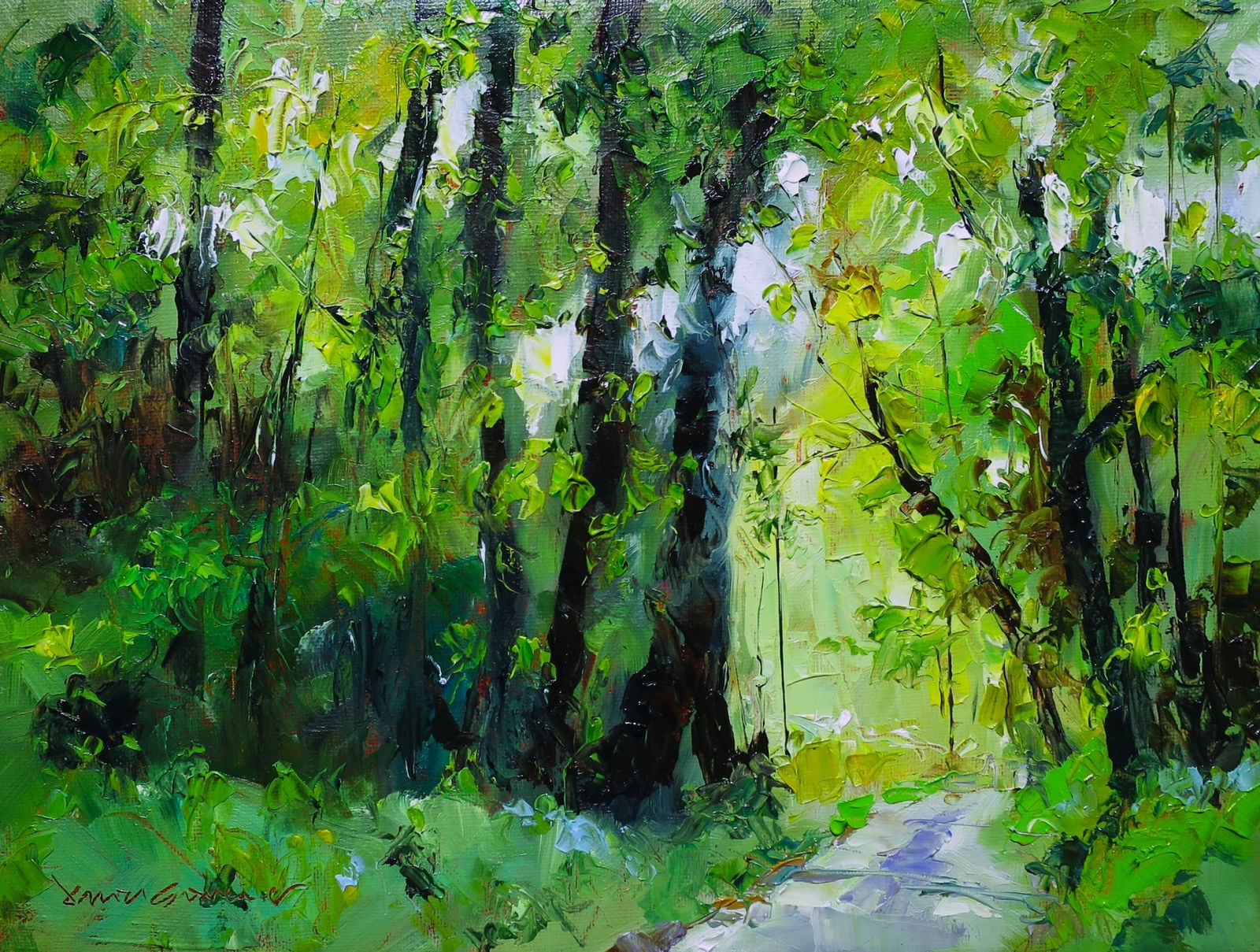 David Grosvenor, The Lane, Criccieth IV, 2024