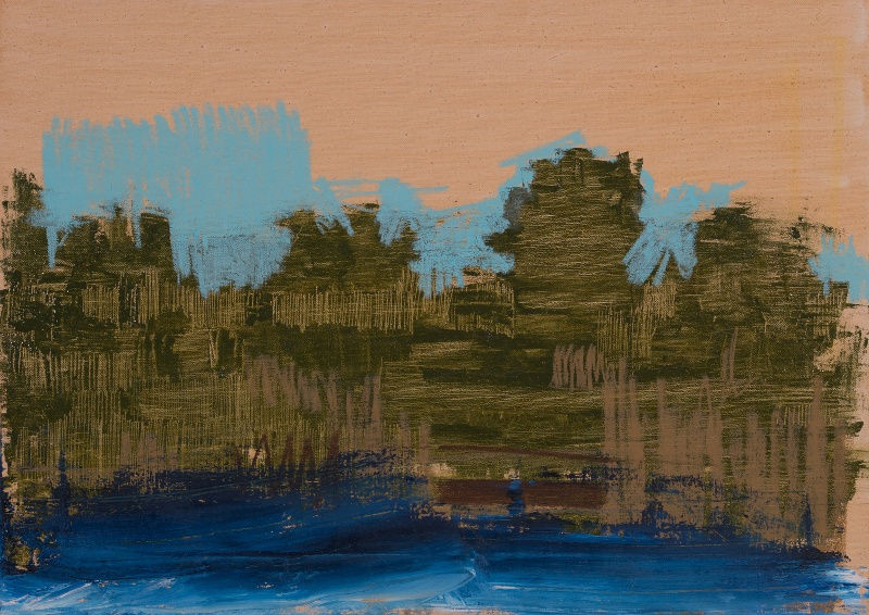 Dénes Maróti, View of River, 2018