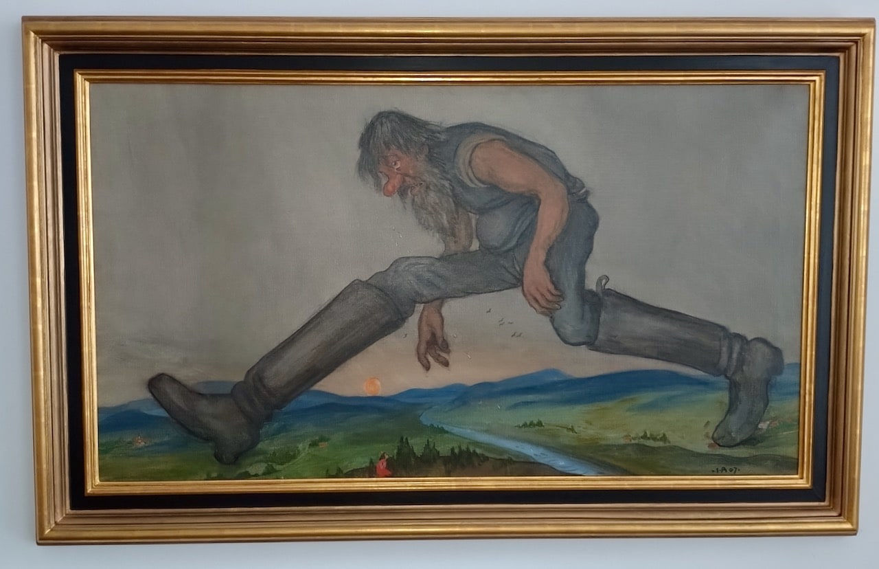 Ivar Arosenius, The Giant (Jätten), 1907