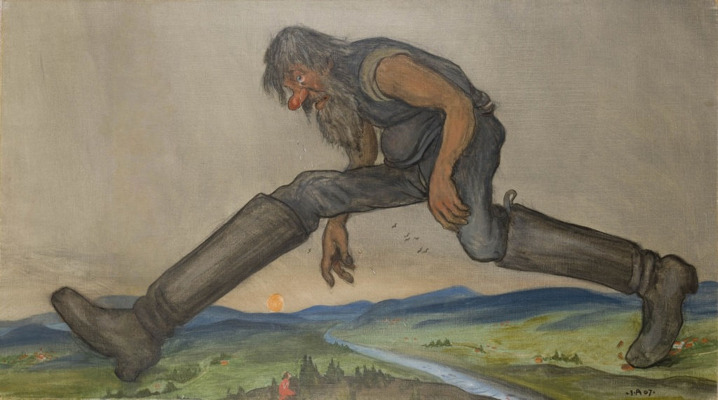 Ivar Arosenius, The Giant (Jätten), 1907
