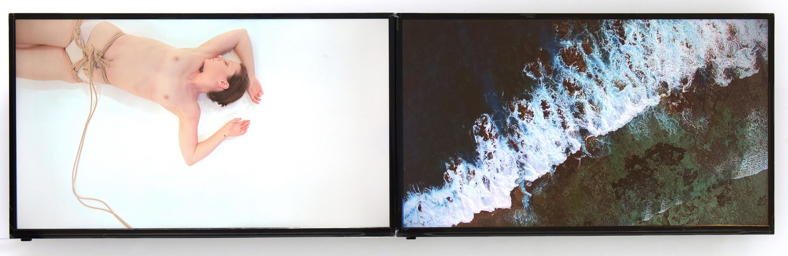 Shadi Rezaei, When the Curtain Falls, 2017