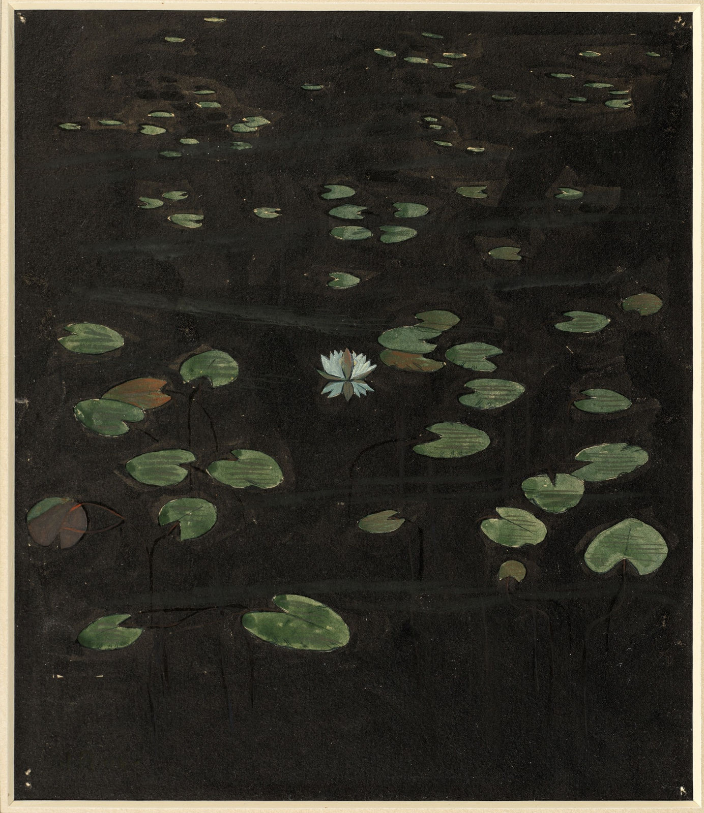 Ivar Arosenius, Waterlilies, 1902