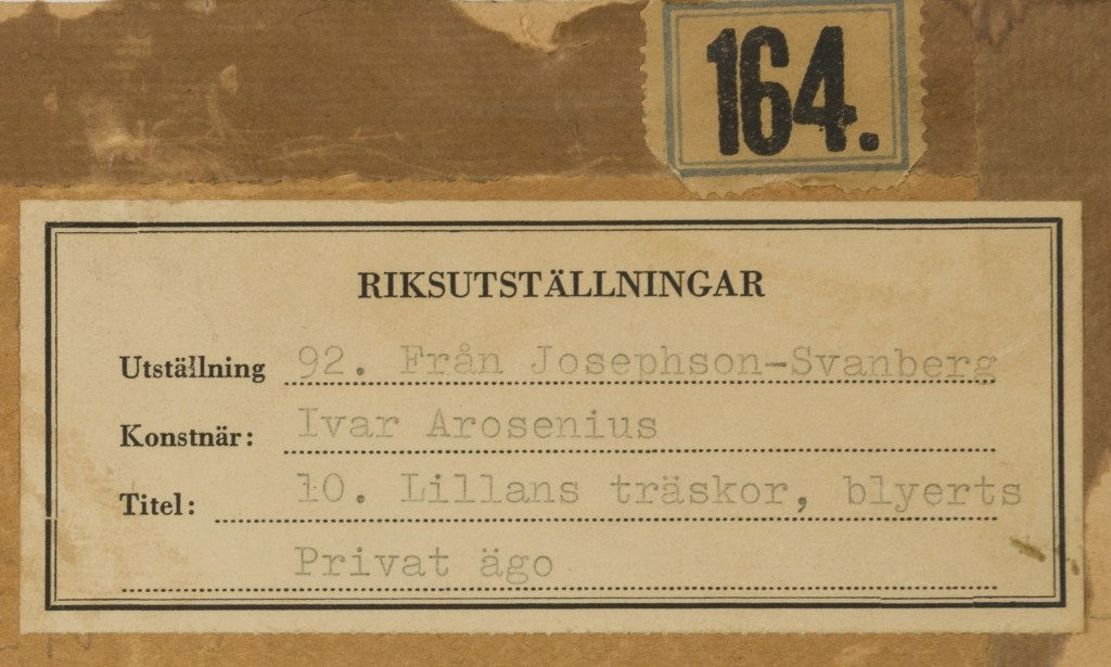 Ivar Arosenius, Eva´s clogs (Lillans träskor), 1908