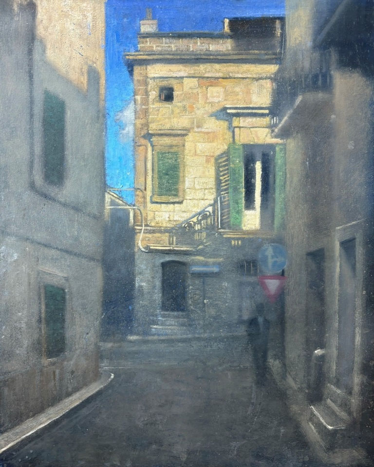 Alexander Klingspor, Vicolo in Ostuni, 2024