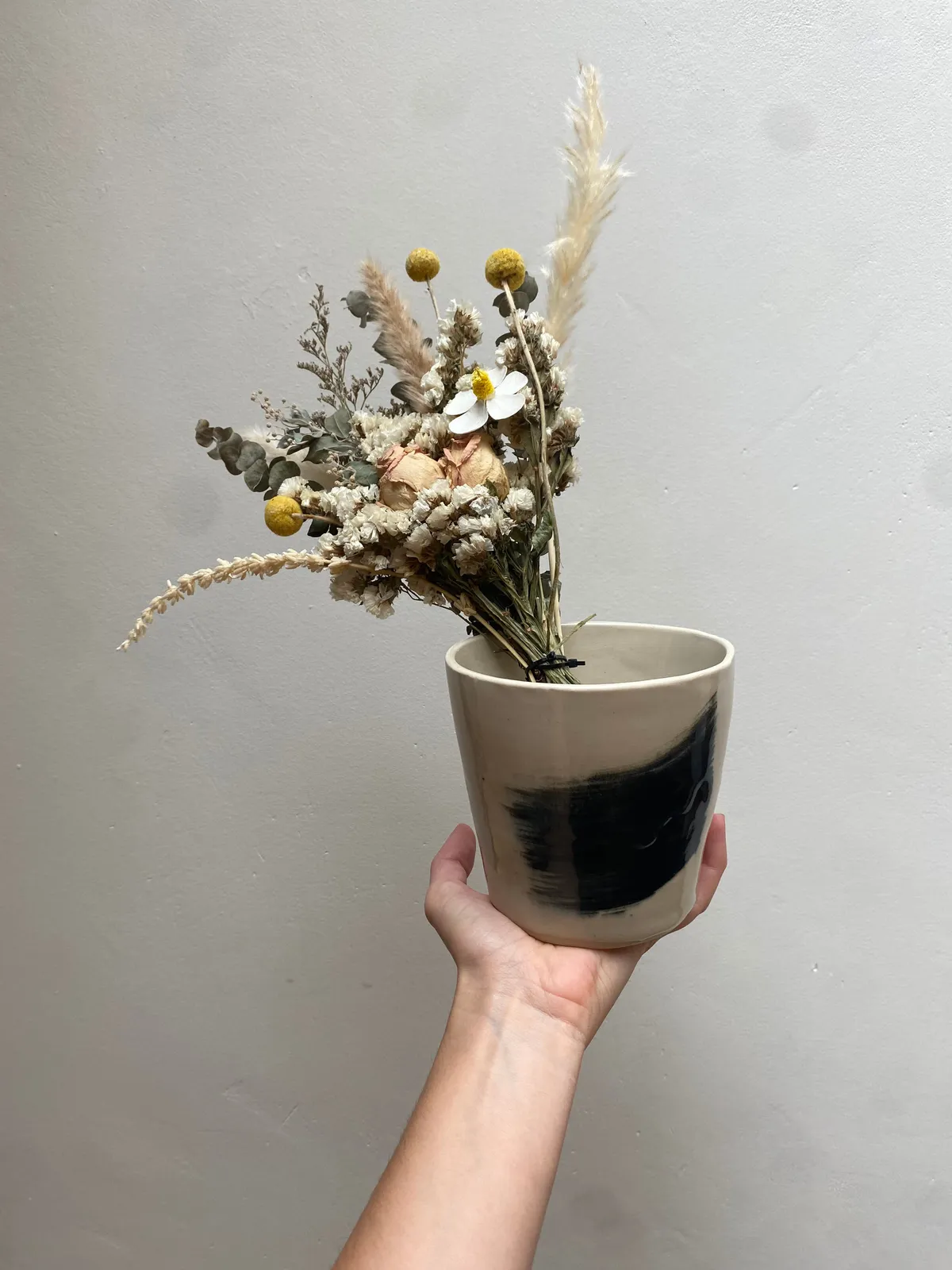 Tilly Slight, Black swish vase, 2024