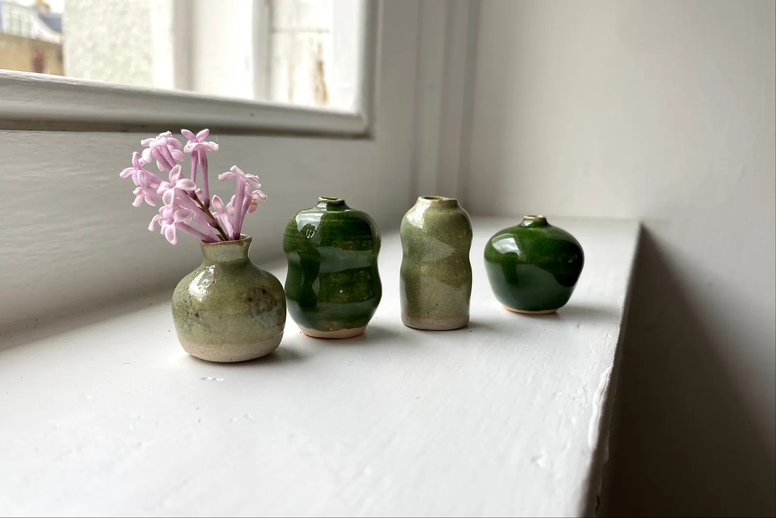 Tilly Slight, Tiered moss green, 2021