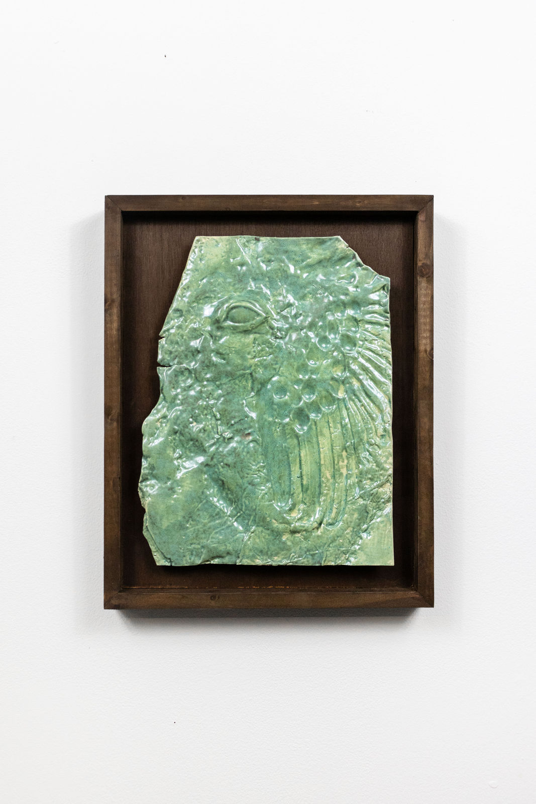 Léo Fourdrinier, Into my eye a thousand joys lived, died, lived again (green fossile), 2025