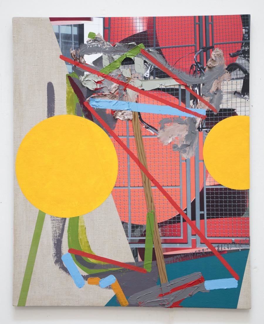 James Hyde, PUBLIC SCULPTURE WITH BICYCLES, 2019