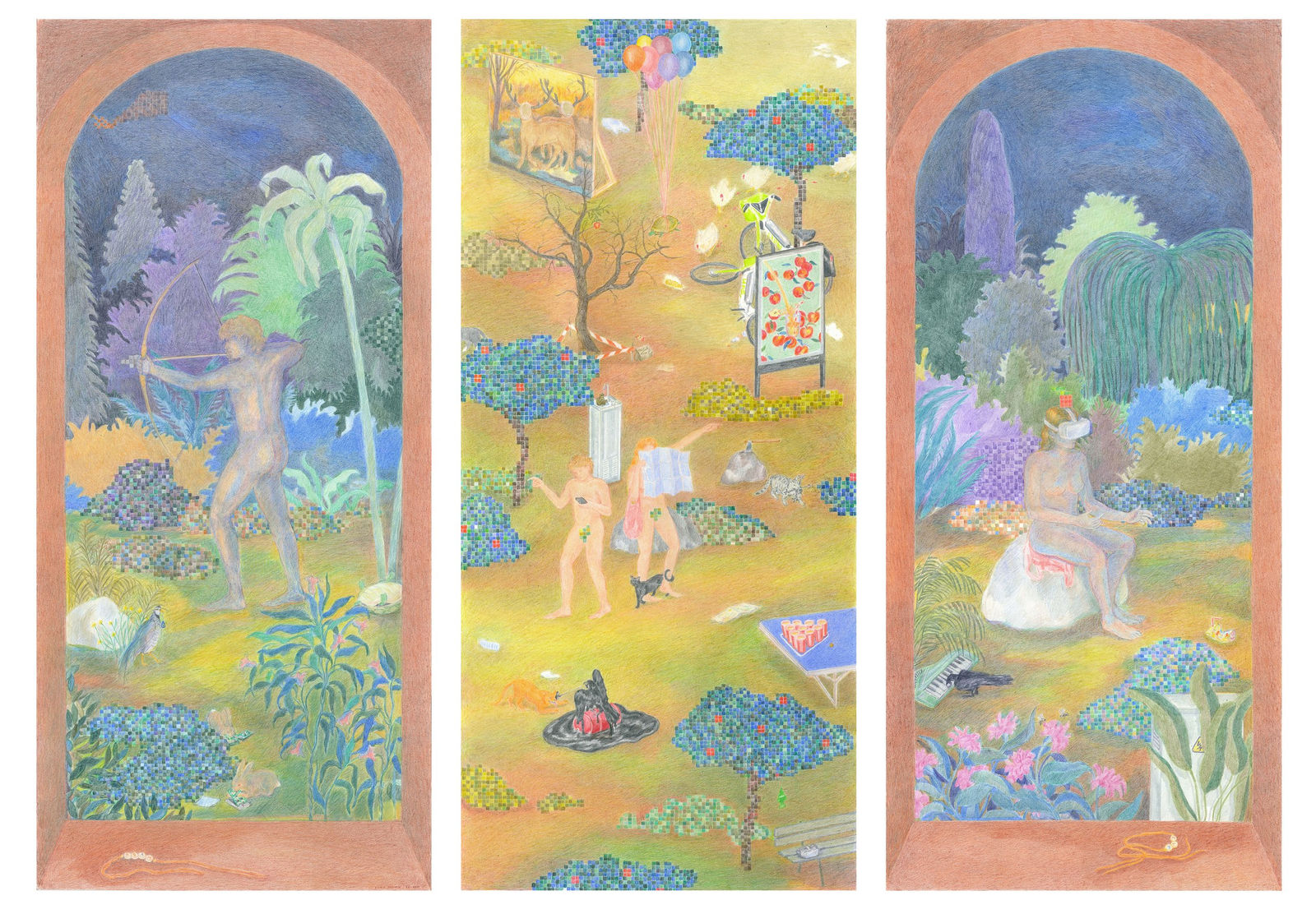 Bianca Argimón, Eve & Adam XXI (second version), 2020