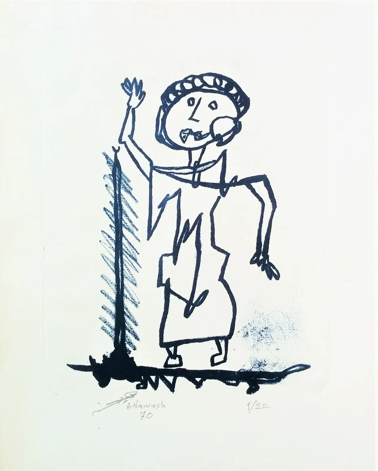 Ahmad Nawash, Untitled, 1970