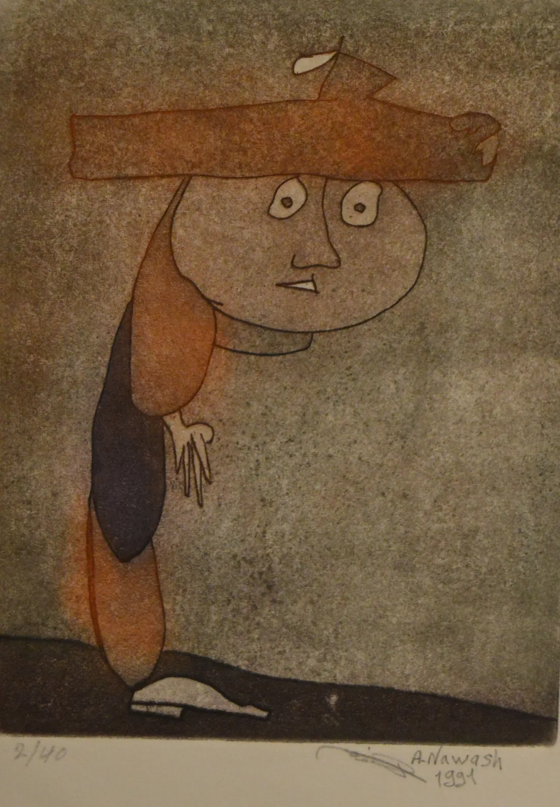 Ahmad Nawash, Untitled, 1991