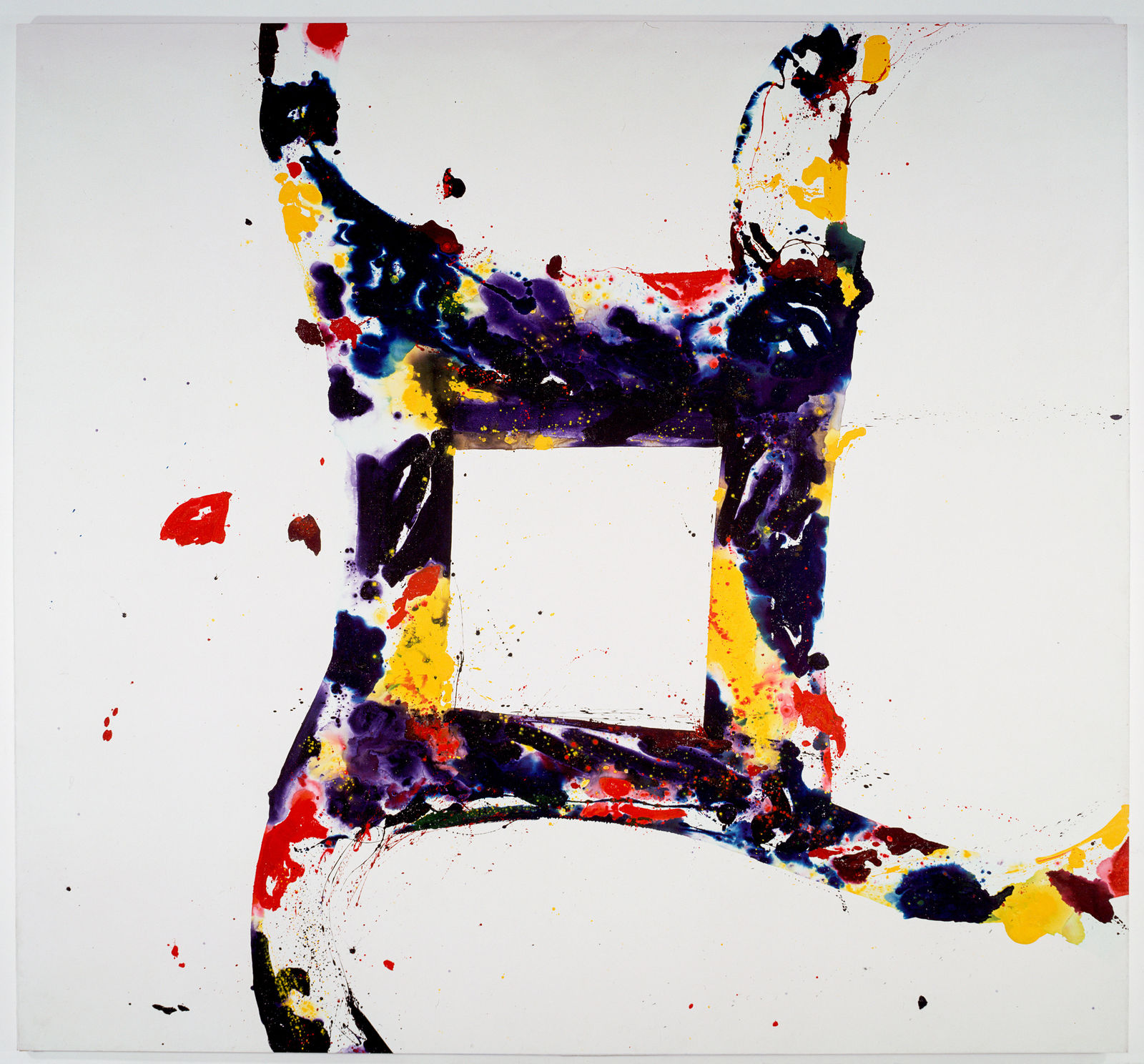 Sam Francis, A Whirling Square, 1975