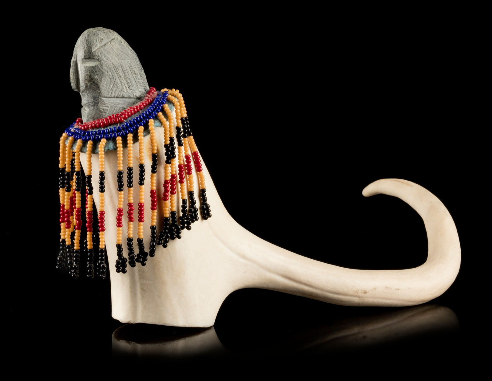 EVA TALOOKI ALIKTILUK (1927-1995) ARVIAT (ESKIMO POINT), Shaman Transforming, c. early 1980s