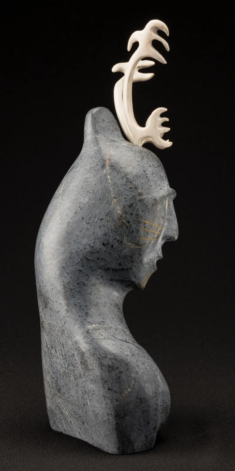 JOSIAH NUILAALIK (1928-2005) Qamani’tuaq (BAKER LAKE), Female Shaman, c. 1998