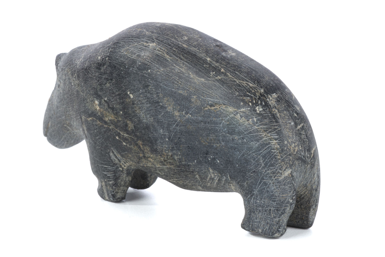 UNIDENTIFIED INUIT ARTIST, QAMANI'TUAQ (BAKER LAKE), Bear, c. 1960s