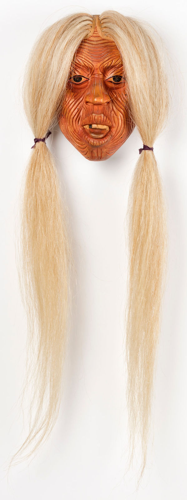 BEAU DICK (1955-2017) KWAKWA̱KA̱ʼWAKW, Old Woman Mask, 1980