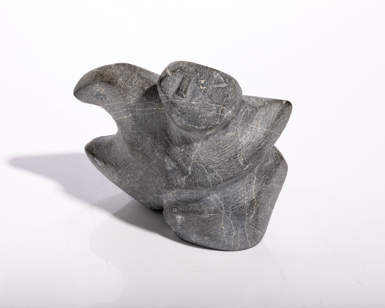 GEORGE ARLUK (1949-2023) ARVIAT (ESKIMO POINT), Spirit Figure