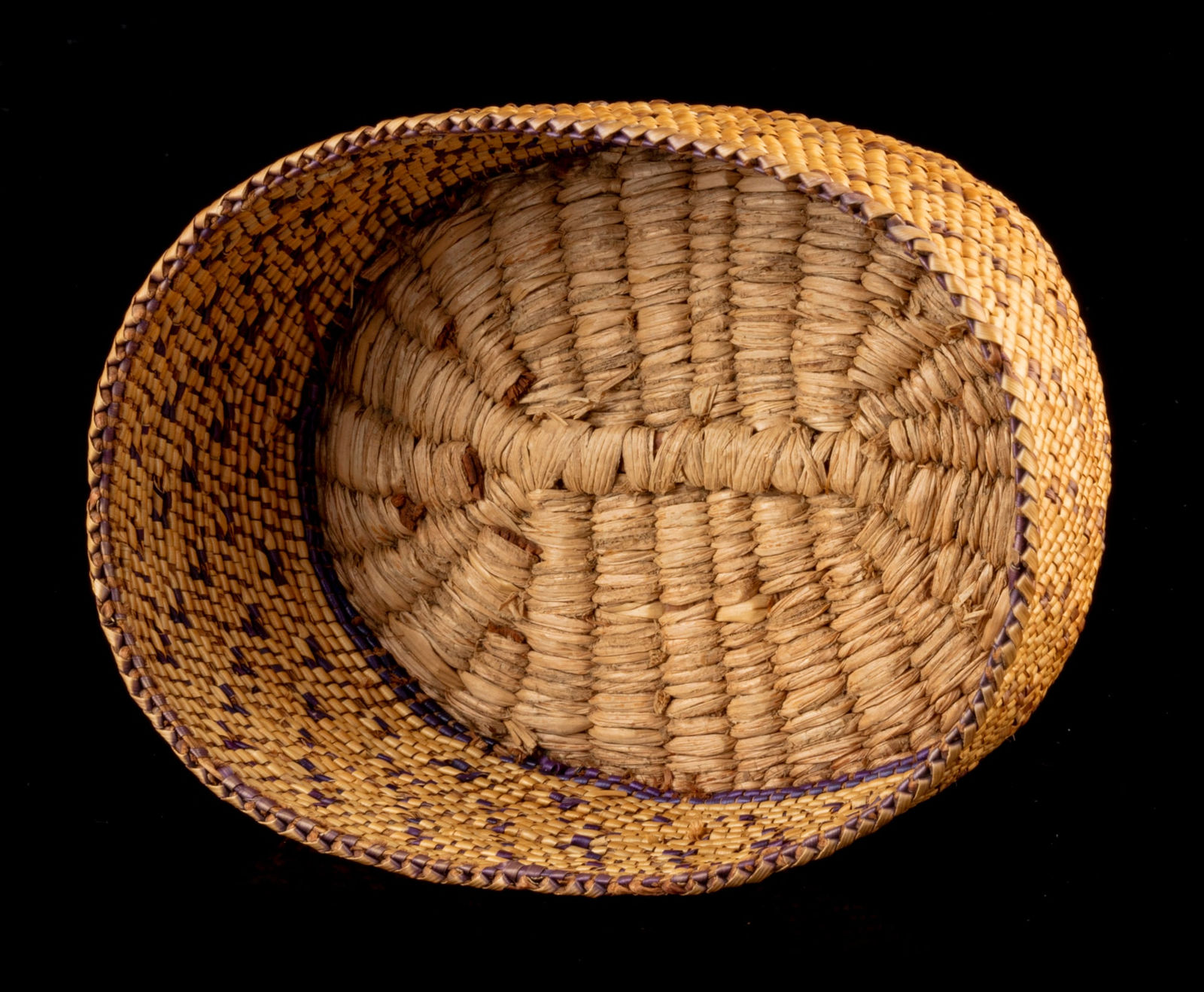 UNIDENTIFIED QUINAULT (COAST SALISH) ARTIST, WASHINGTON STATE, Lidded Basket, 1920s or 1930s