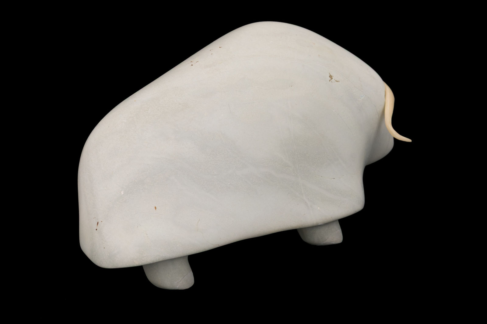 COLIN OKHEENA (1961-) ULUKHAKTOK (HOLMAN ISLAND), Muskox, March 1992