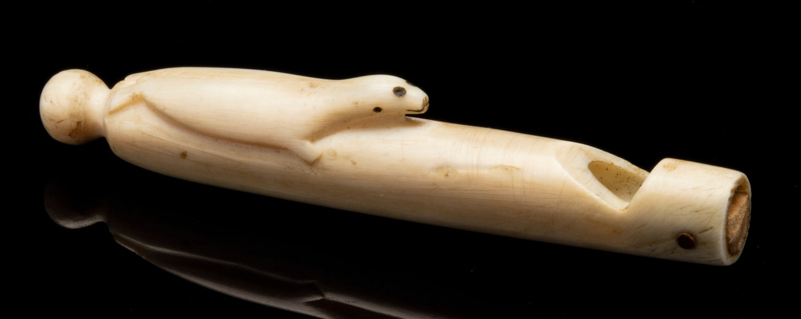 HISTORIC PERIOD INUIT ARTIST, EASTERN CANADIAN ARCTIC, Whistle, 1935 or earlier