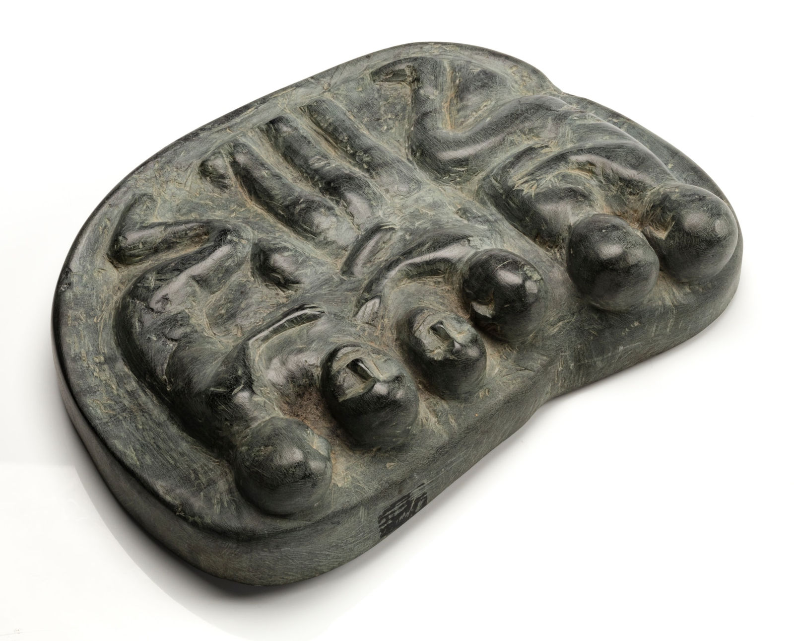 MIRIAM NANURLUQ QIYUK (1933-2016) QAMANI'TUAQ (BAKER LAKE), Together (Family Sleeping), 1984