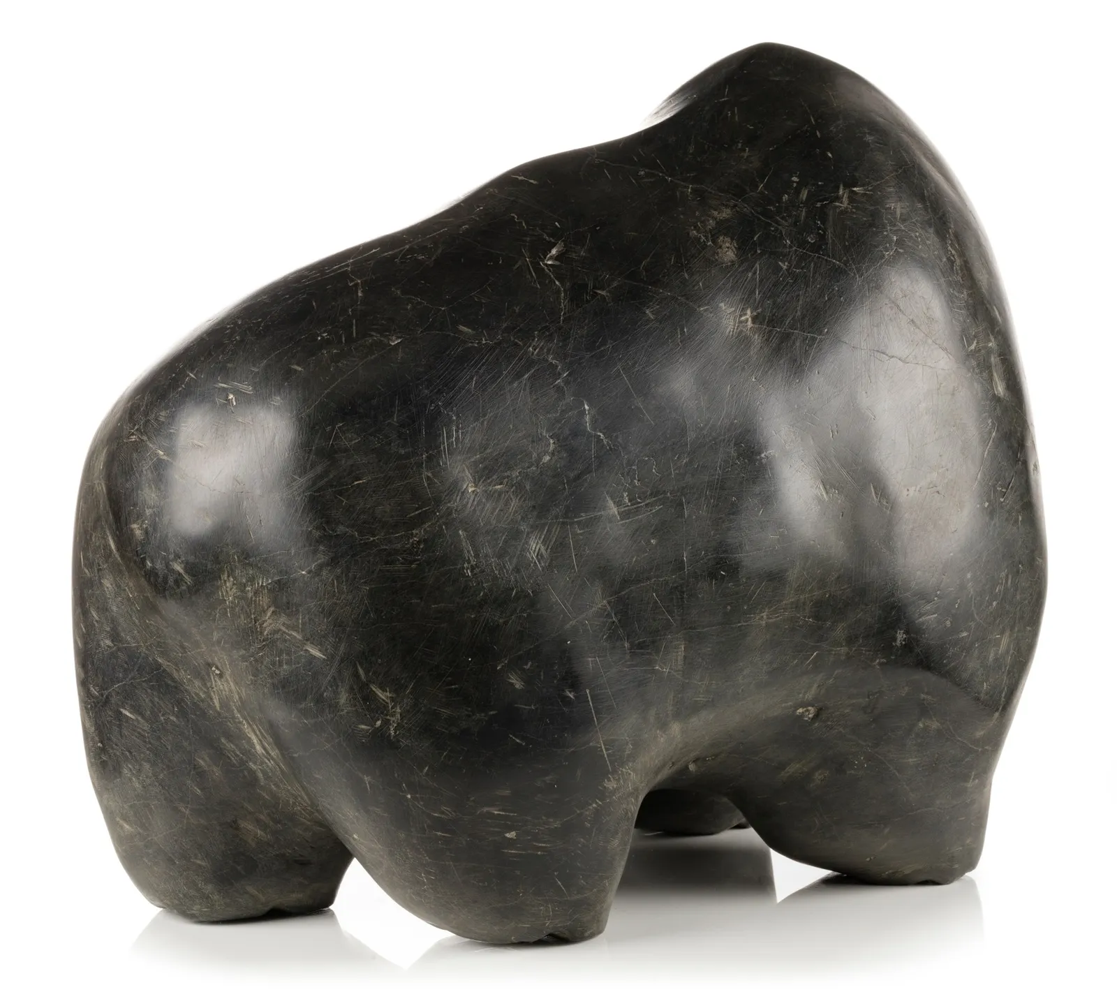 PETER SEVOGA (1940-2007), QAMANI’TUAQ (BAKER LAKE), Muskox, c. 1972