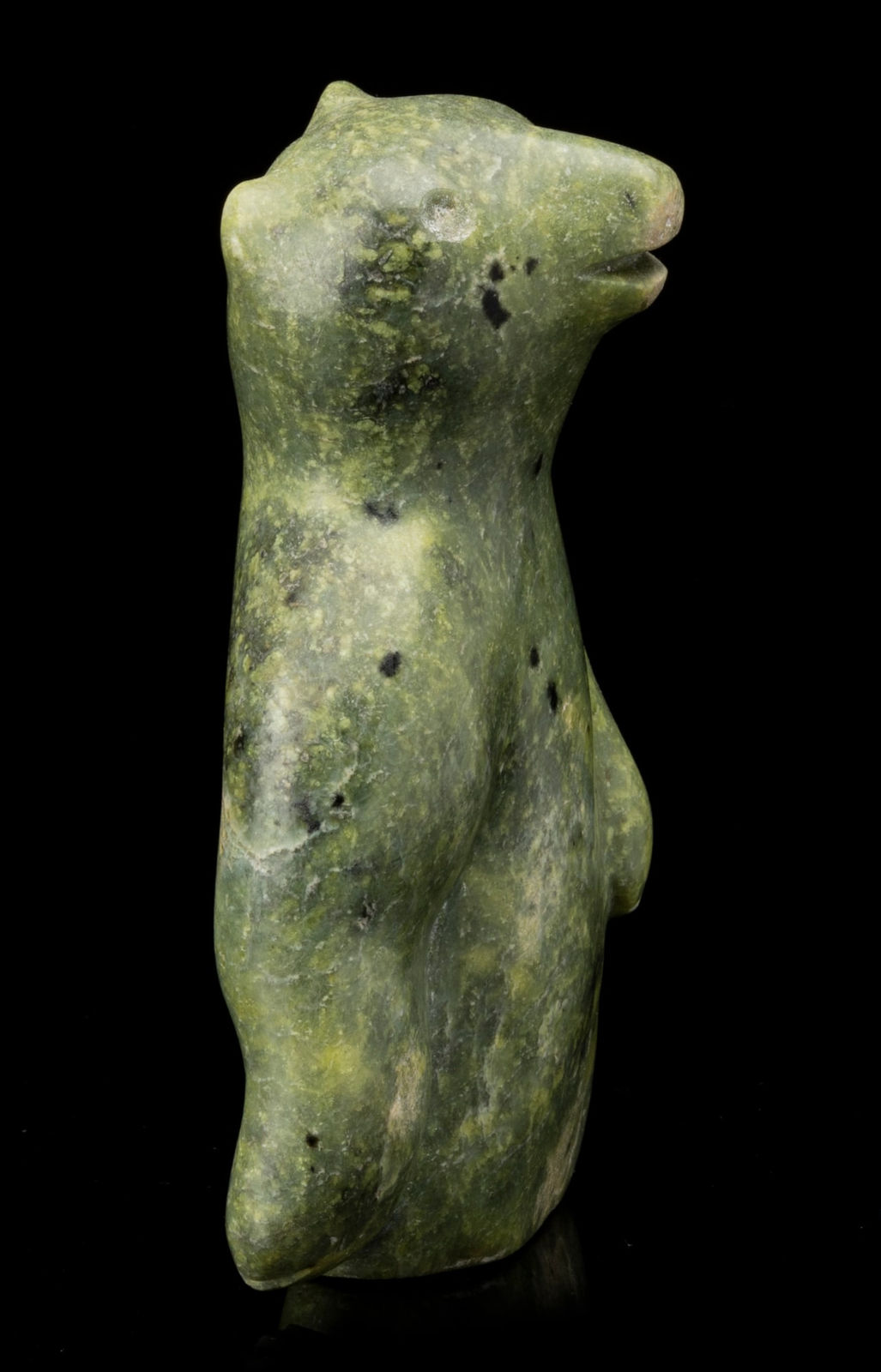 KENOJUAK ASHEVAK, C.C., R.C.A. (1927-2013) KINNGAIT (CAPE DORSET), Smiling Polar Bear, early 1960s