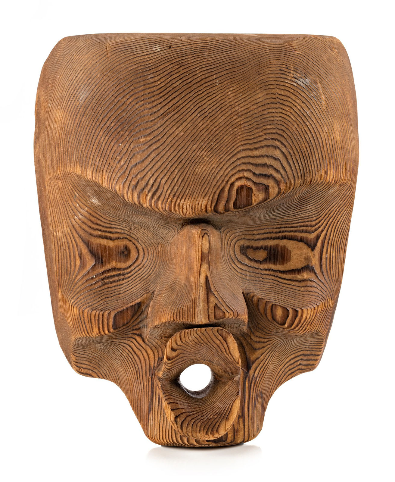 ELLEN NEEL (1916-1966) KWAKWA̱KA̱ʼWAKW, Dzunuḵ̓wa Mask, c. 1958-1965