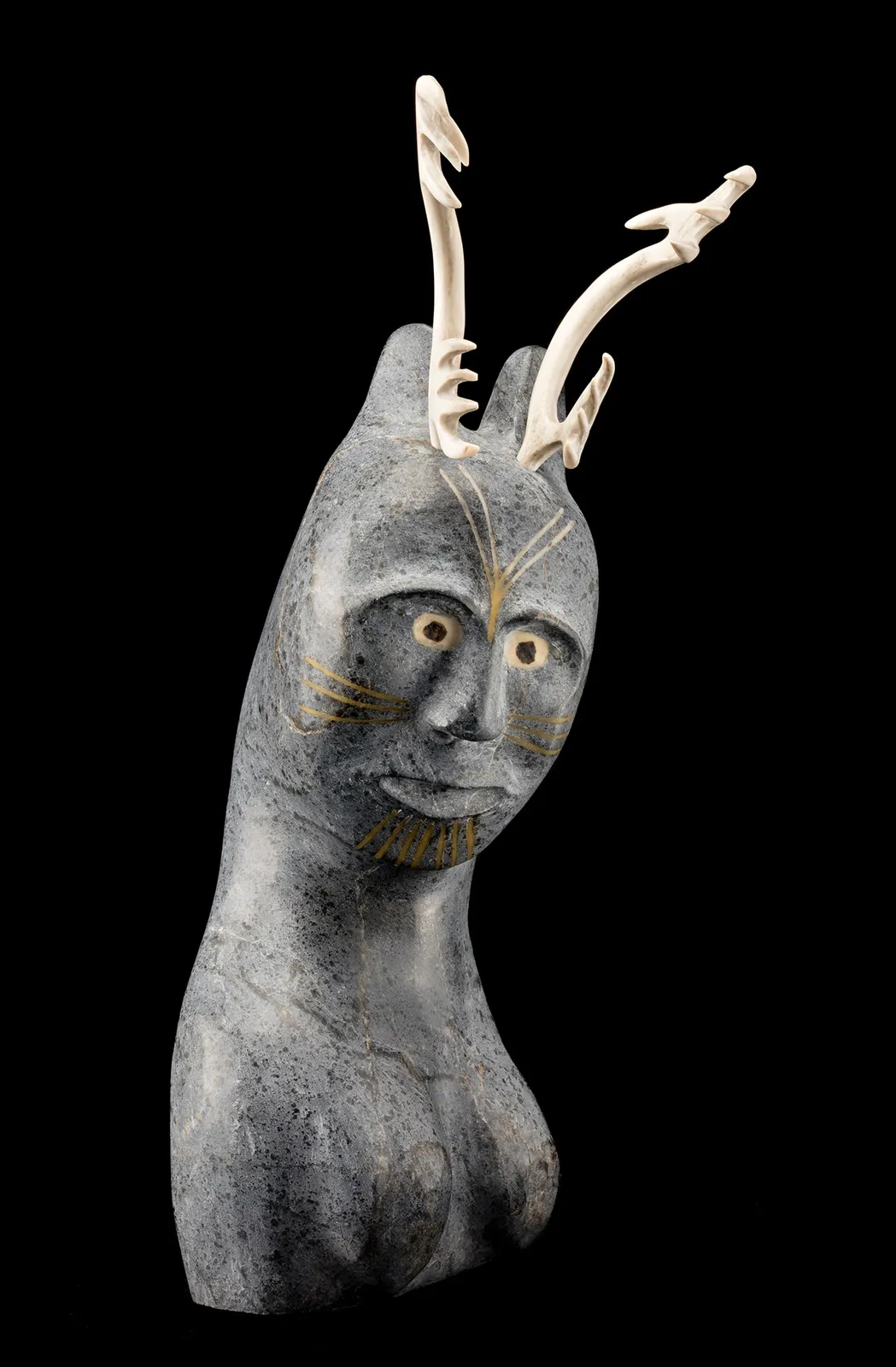 JOSIAH NUILAALIK (1928-2005) Qamani’tuaq (BAKER LAKE), Female Shaman, c. 1998