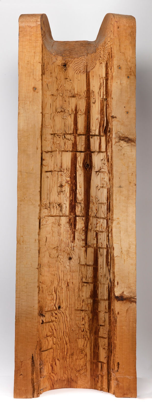 CHARLES PETER (CHUCK) HEIT (YA’YA) (1951-2021) GITXSAN; With possible assistance from REG DAVIDSON (SKIL KAAT'LASS) (1954-) HAIDA, MASSET, and RODNEY HARRIS (1961-), KISPIOX, BC, GITXSAN or RICHARD HARRIS, GITXSAN, Beaver Totem Pole, 1983