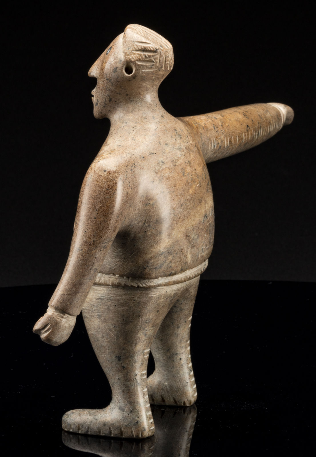 DAVID RUBEN PIQTOUKUN (1950-2026) PAULATUK / ONTARIO, Long Arm of the Law, 2004