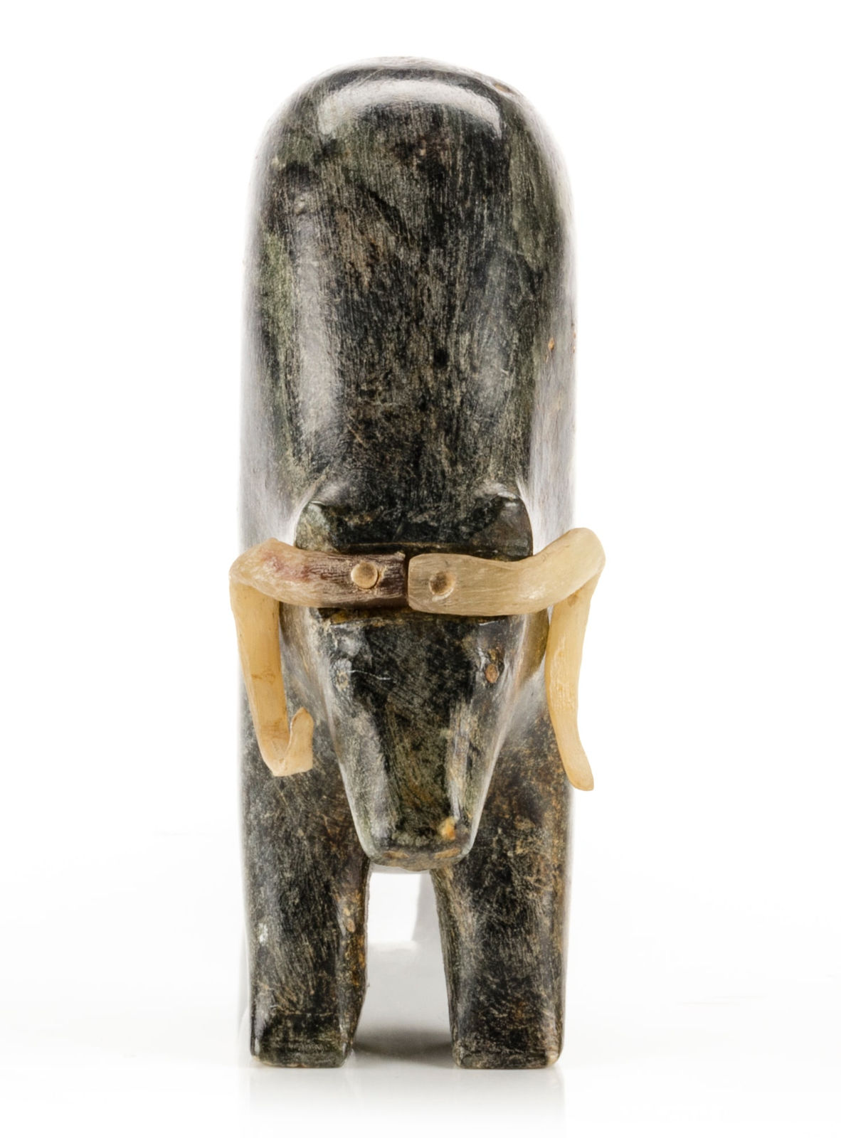 GEORGE TATANNIQ (1910-1991) QAMANI’TUAQ (BAKER LAKE), Muskox, early 1960s