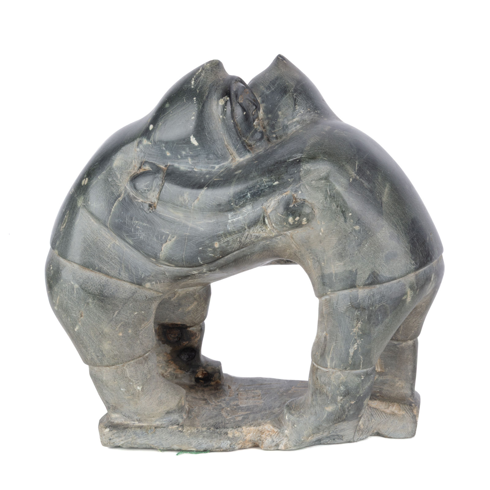 NOAH NUNA (1900-D) IQALUIT (FROBISHER BAY), Embracing Figures, c. early-mid 1970s