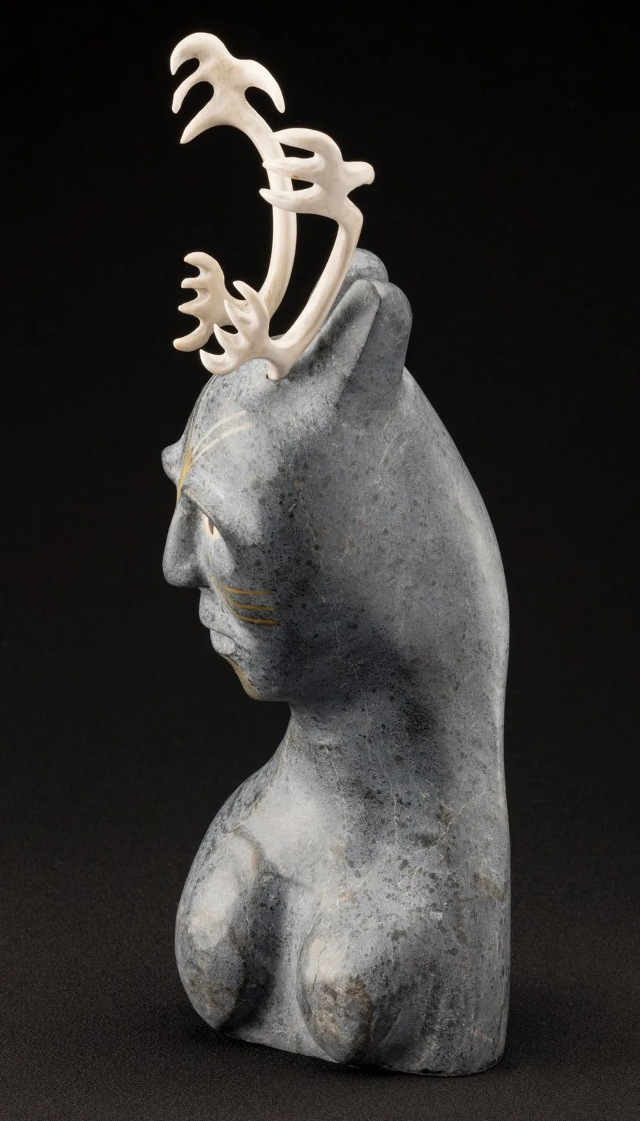 JOSIAH NUILAALIK (1928-2005) Qamani’tuaq (BAKER LAKE), Female Shaman, c. 1998