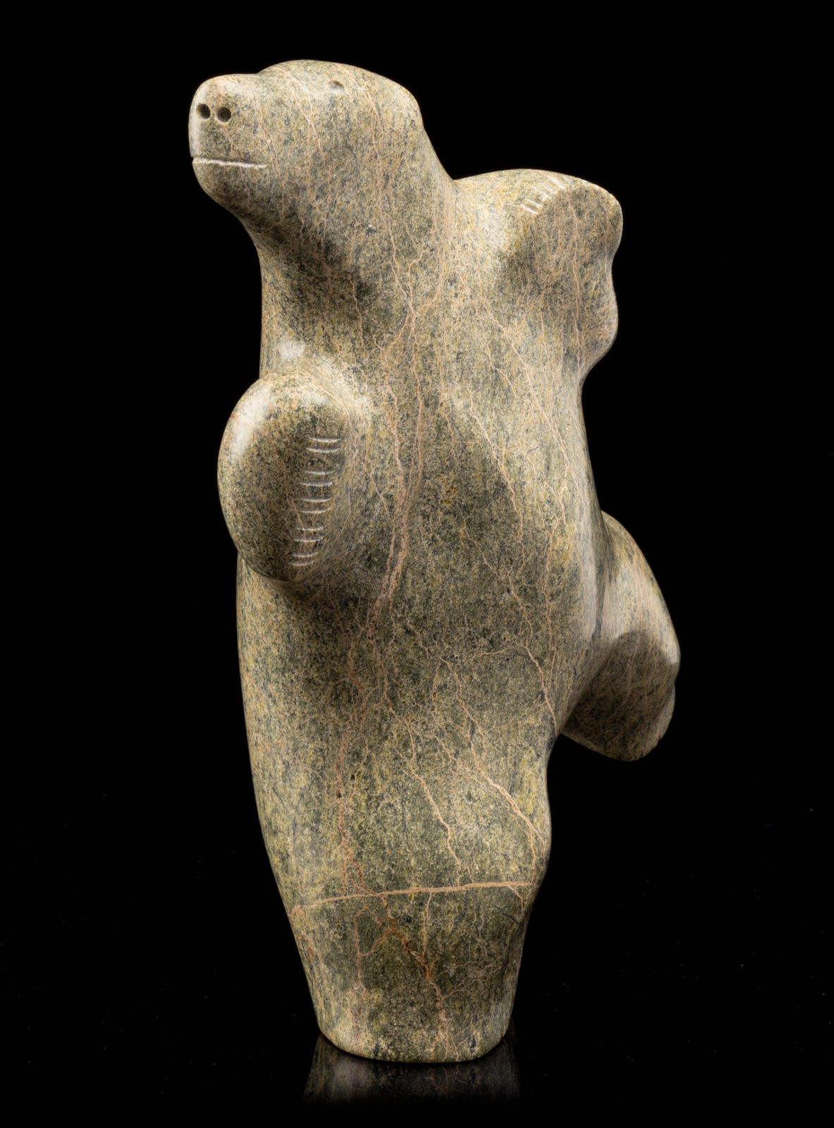 PAUTA SAILA, R.C.A. (1916-2009) KINNGAIT (CAPE DORSET), Dancing Bear, late 1980s or early 1990s