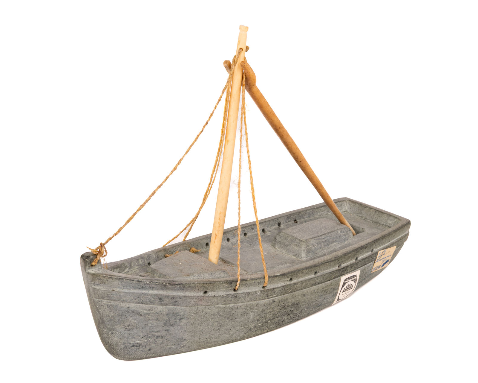 LUKASI QAVAVAUK (1932-) IVUJIVIK, Model Peterhead Boat, 1958
