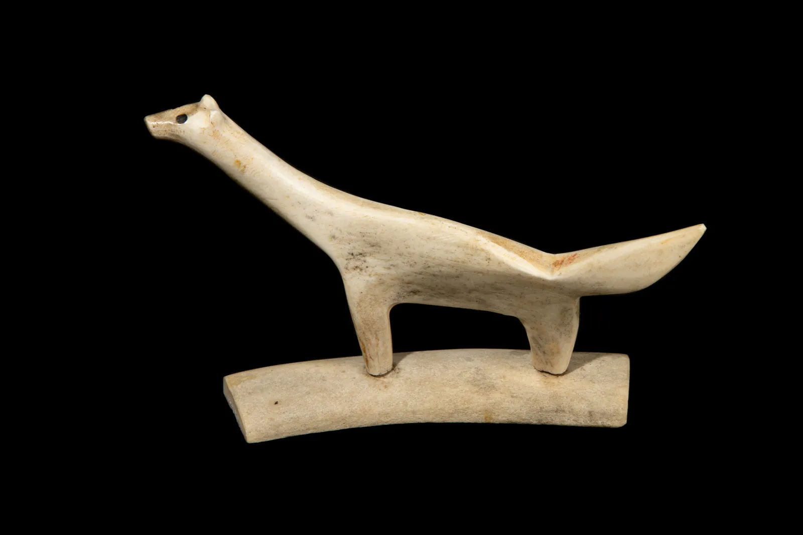 UNIDENTIFIED ARTIST, KUUJJUARAPIK (GREAT WHALE RIVER), A Running Dog, 1970s