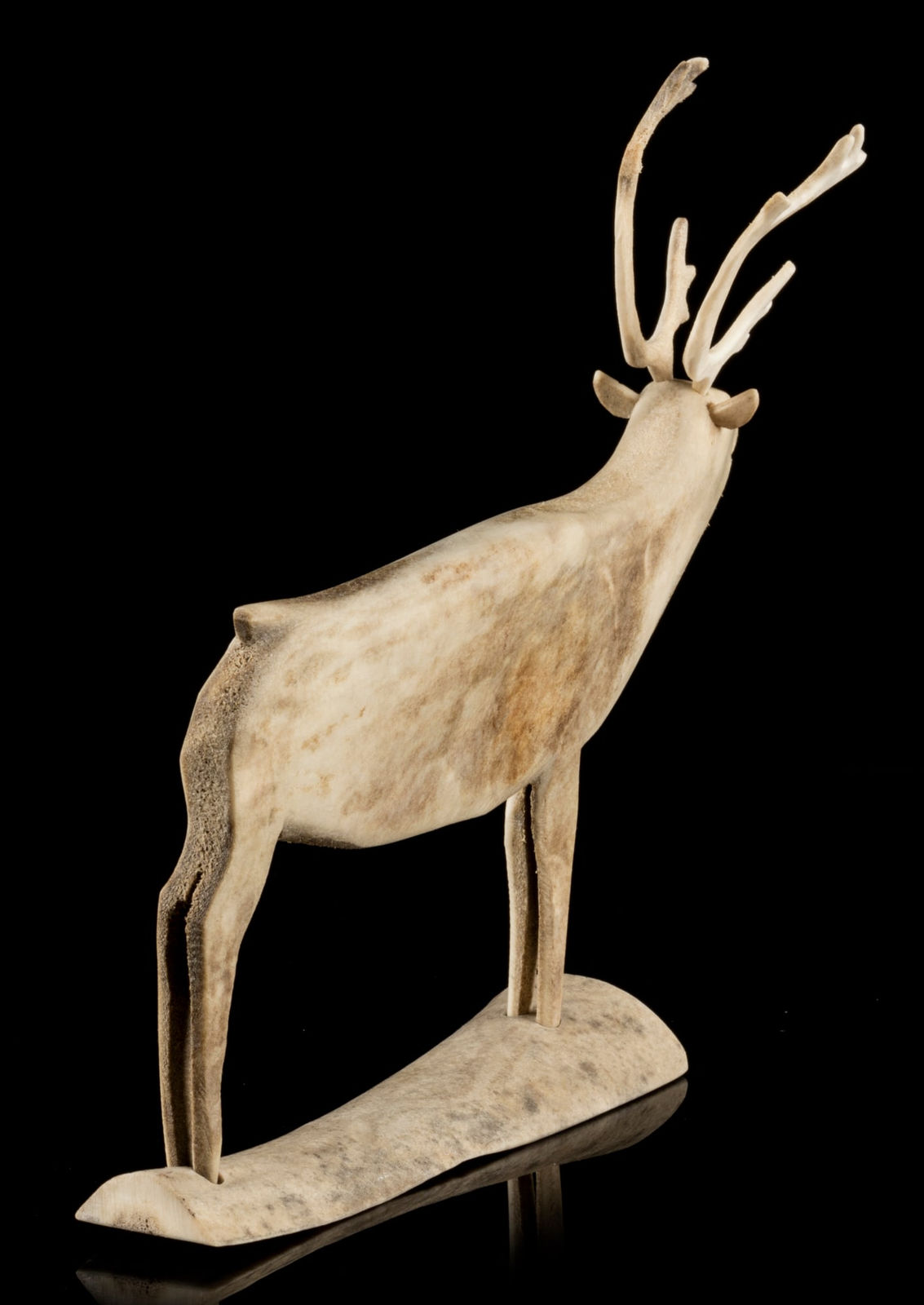 JACOB IRKOK (1937-2009) ARVIAT (ESKIMO POINT), Standing Caribou, c. late 1960s