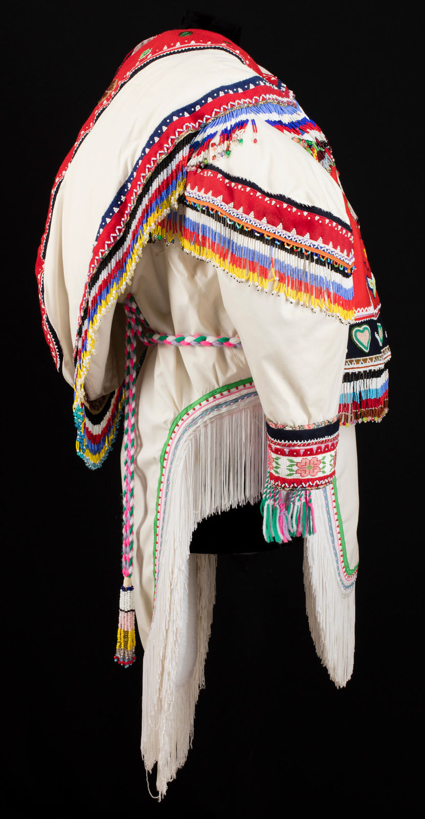 UNIDENTIFIED INUIT ARTIST, KIVALLIQ (KEEWATIN) REGION, Ceremonial Beaded Woman’s Amautiq, c. late 1990s