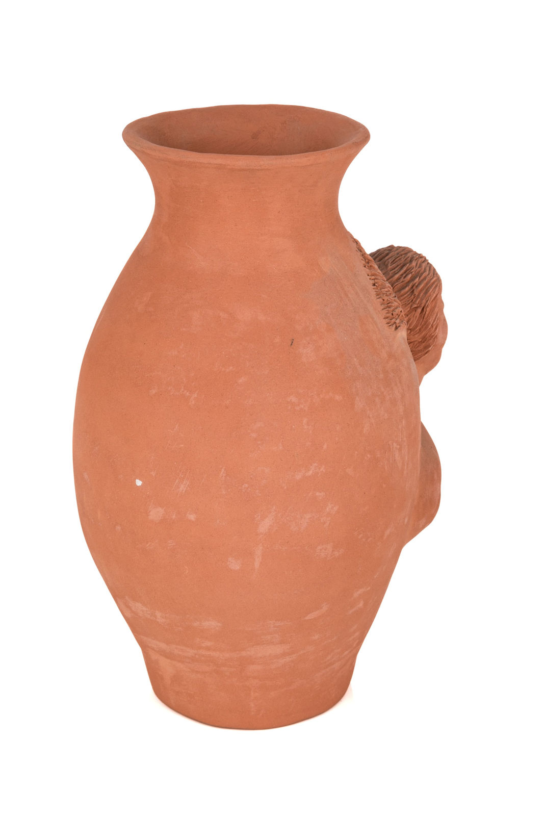 ROGER AKSADJUAK (1972-) KANGIQLINIQ (RANKIN INLET) / WINNIPEG, MB, Vase with Emerging Sedna Figure, 30 June 1995