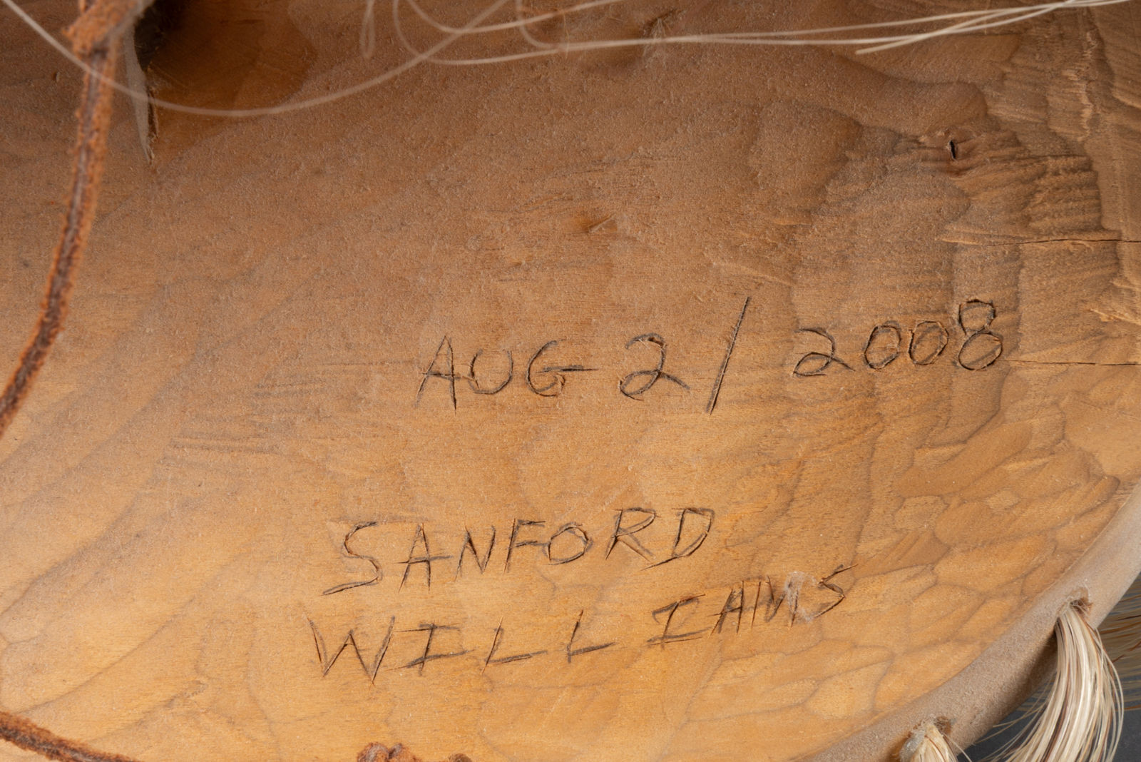 SANFORD WILLIAMS (1967-) MOWACHAHT/MUCHALAHT (NUU-CHAH-NULTH), Mask, 2 Aug 2008