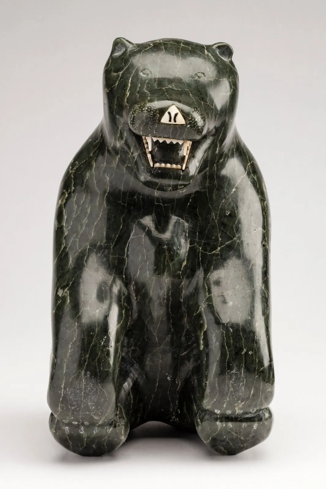 ELIJASSIAPIK (1912-1972) INUKJUAK (PORT HARRISON), Seated Polar Bear, c. 1955