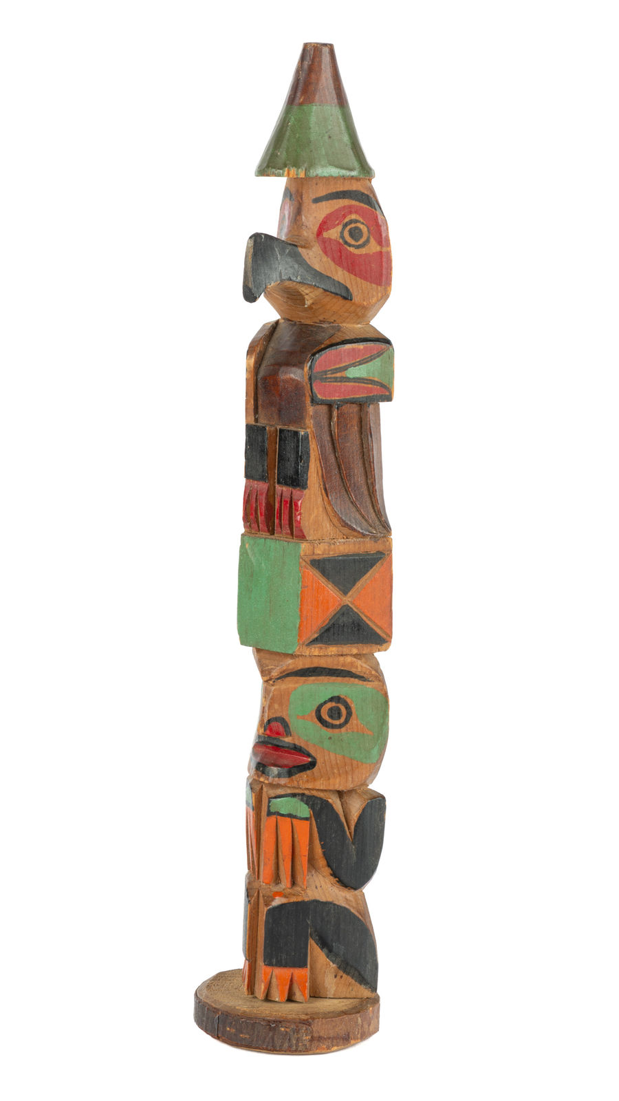 UNIDENTIFIED TLINGIT ARTIST, Model Totem Pole, 1920s-1930s
