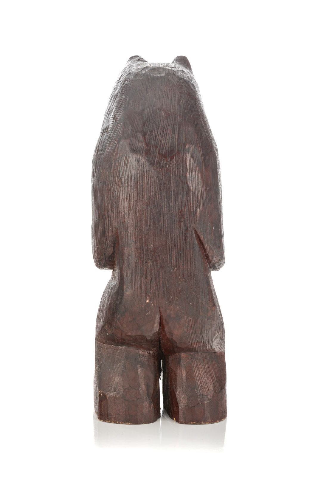JIMMY JOHN (1876-1988), MOWACHAHT/MUCHALAHT (NUU-CHAH-NULTH), Bear Holding a Human Head, c. 1940s