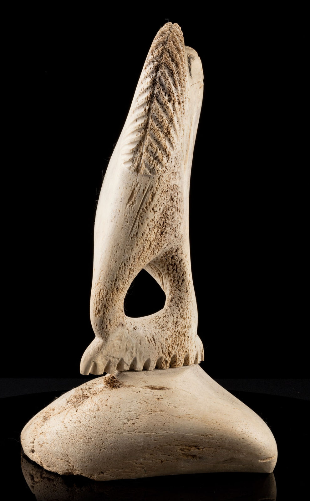 KAROO ASHEVAK (1940-1974) TALOYOAK (SPENCE BAY), Bird Protecting its Egg, 1972