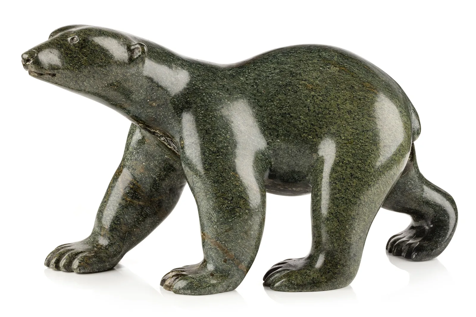 HENRY EVALUARDJUK (1923-2007) IQALUIT (FROBISHER BAY), Walking Bear, c. 1980