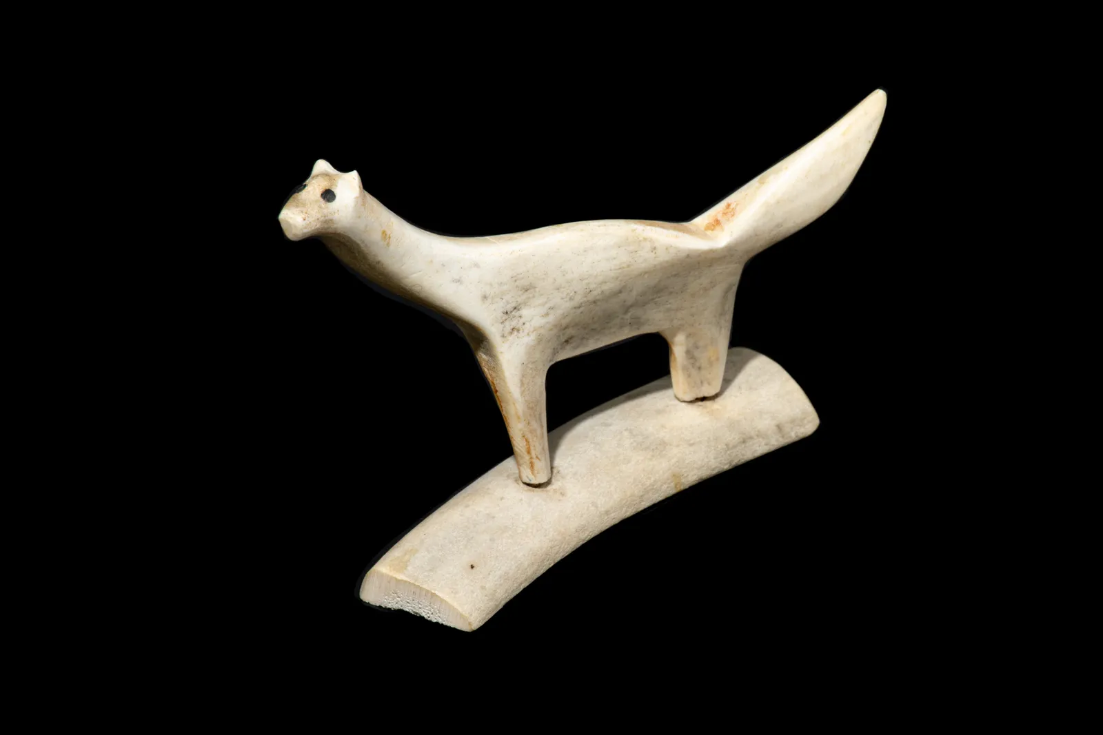 UNIDENTIFIED ARTIST, KUUJJUARAPIK (GREAT WHALE RIVER), A Running Dog, 1970s